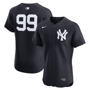 New York Yankees Aaron Judge #99 Navy Alternate 2 Elite Player Jersey