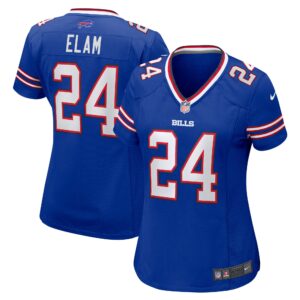 Kaiir Elam Buffalo Bills  Women's Home Game Player Jersey - Royal