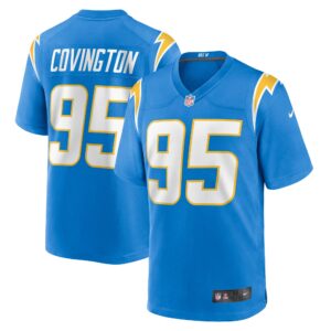 Christian Covington Los Angeles Chargers  Game Jersey - Powder Blue
