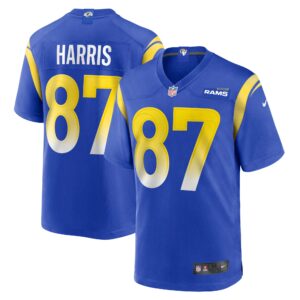 Jacob Harris Los Angeles Rams  Game Player Jersey - Royal