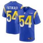 Olakunle Fatukasi Los Angeles Rams  Game Jersey -  Royal
