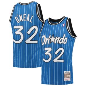 Shaquille O'Neal Orlando Magic Mitchell & Ness Hardwood Classics 1994-95 Swingman Jersey - Blue