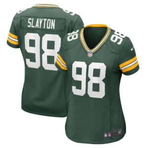 Chris Slayton Green Bay Packers Women's Game Player Jersey - Green