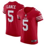 Trey Lance San Francisco 49ers  Vapor Elite Jersey - Scarlet