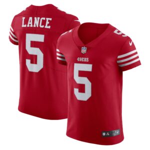 Trey Lance San Francisco 49ers  Vapor Elite Jersey - Scarlet