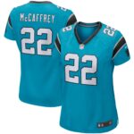 Christian McCaffrey Carolina Panthers  Women's Game Jersey - Blue