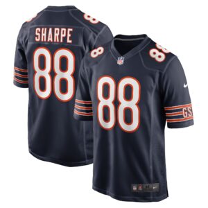 Tajae Sharpe Chicago Bears  Game Player Jersey - Navy