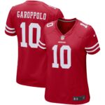 Jimmy Garoppolo San Francisco 49ers  Women's Game Player Jersey - Scarlet