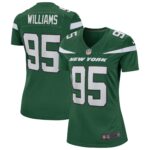 Quinnen Williams New York Jets  Women's Game Jersey - Gotham Green