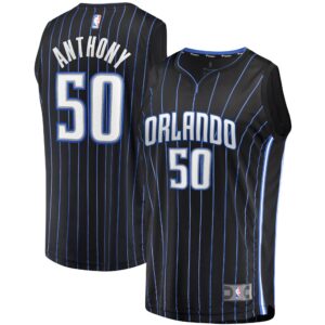 Cole Anthony Orlando Magic  Youth 2020 Draft First Round Pick Fast Break Replica Jersey Black - Icon Edition