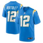 Taylor Bertolet Los Angeles Chargers  Home Game Player Jersey - Powder Blue