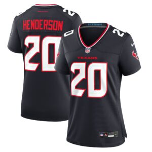 C.J. Henderson Houston Texans Women's Team Game Jersey -  Navy