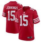 Jauan Jennings San Francisco 49ers  Game Jersey -  Scarlet