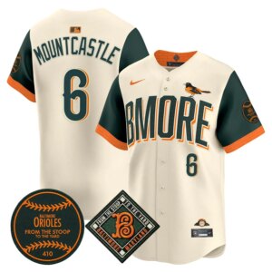 Ryan Mountcastle #6 Baltimore Orioles 2026 City Connect Vapor Premier Limited Jersey - All Stitched