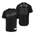 Washington Nationals Sean Doolittle Obi-Sean Black 2019 Players Weekend Nickname Jersey