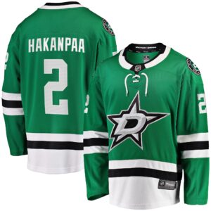 Jani Hakanpaa Dallas Stars Home Breakaway Player Jersey - Kelly Green