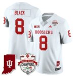 Kaelon Black #8 Ndiana Hoosiers Indiana H Vapor Limited Football Jersey - Rose Bowl Champions - All Stitched