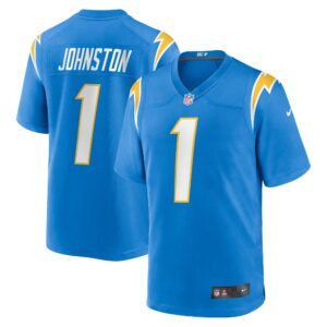 Quentin Johnston Los Angeles Chargers  2023 Draft First Round Pick Game Player Jersey - Powder Blue