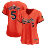 Women's Brooks Robinson #5 Baltimore Orioles Vapor Premier Limited Jersey - Orange