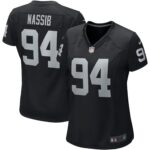 Carl Nassib Las Vegas Raiders  Women's Player Game Jersey - Black