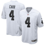 Derek Carr Las Vegas Raiders  Game Jersey - White