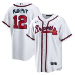 Atlanta Braves Sean Murphy #12 White Replica Player Jersey