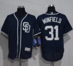 San Diego Padres #31 Dave Winfield Navy Blue Flexbase Collection Stitched Jersey