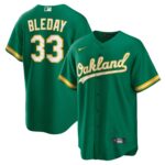 Men's Oakland Athletics JJ Bleday  Kelly Green Alternate Replica Jersey