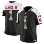 Deebo Samuel # 1 San Francisco 49ers Mexico Vapor Limited Jersey V4 - All Stitched