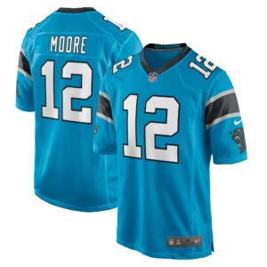 DJ Moore Carolina Panthers  Game Jersey - Blue
