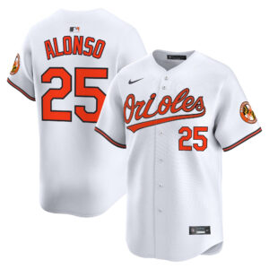 Pete Alonso #25 Baltimore Orioles Vapor Premier Limited Jersey - All Stitched