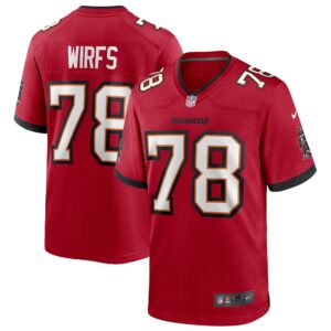Tristan Wirfs Tampa Bay Buccaneers Player Game Jersey - Red