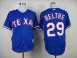 Men's Texas Rangers #29 Adrian Beltre Blue Cool Base Stitched Jersey