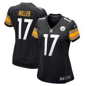 Anthony Miller Pittsburgh Steelers  Women's Game Jersey - Black