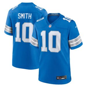 Tre'Quan Smith Detroit Lions Game Jersey -  Blue
