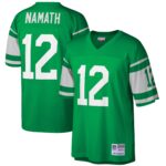 Joe Namath New York Jets  Big & Tall 1968 Retired Player Replica Jersey - Green
