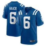 Matt Haack Indianapolis Colts  Game Player Jersey - Royal