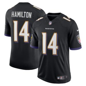Kyle Hamilton Baltimore Ravens  Men's Vapor Limited Jersey - Black