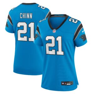 Jeremy Chinn Carolina Panthers Women's Player Jersey - Blue