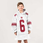 Kid J.D 6 New York G Football Unisex Blanket Hoodie