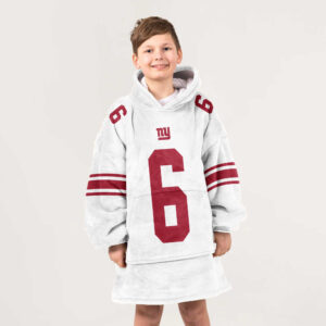 Kid J.D 6 New York G Football Unisex Blanket Hoodie