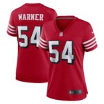 Fred Warner San Francisco 49ers  Women's Alternate Game Jersey - Scarlet