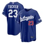 Kyle Tucker #23 Los Angeles Dodgers Royal Alternate Stadium Jersey