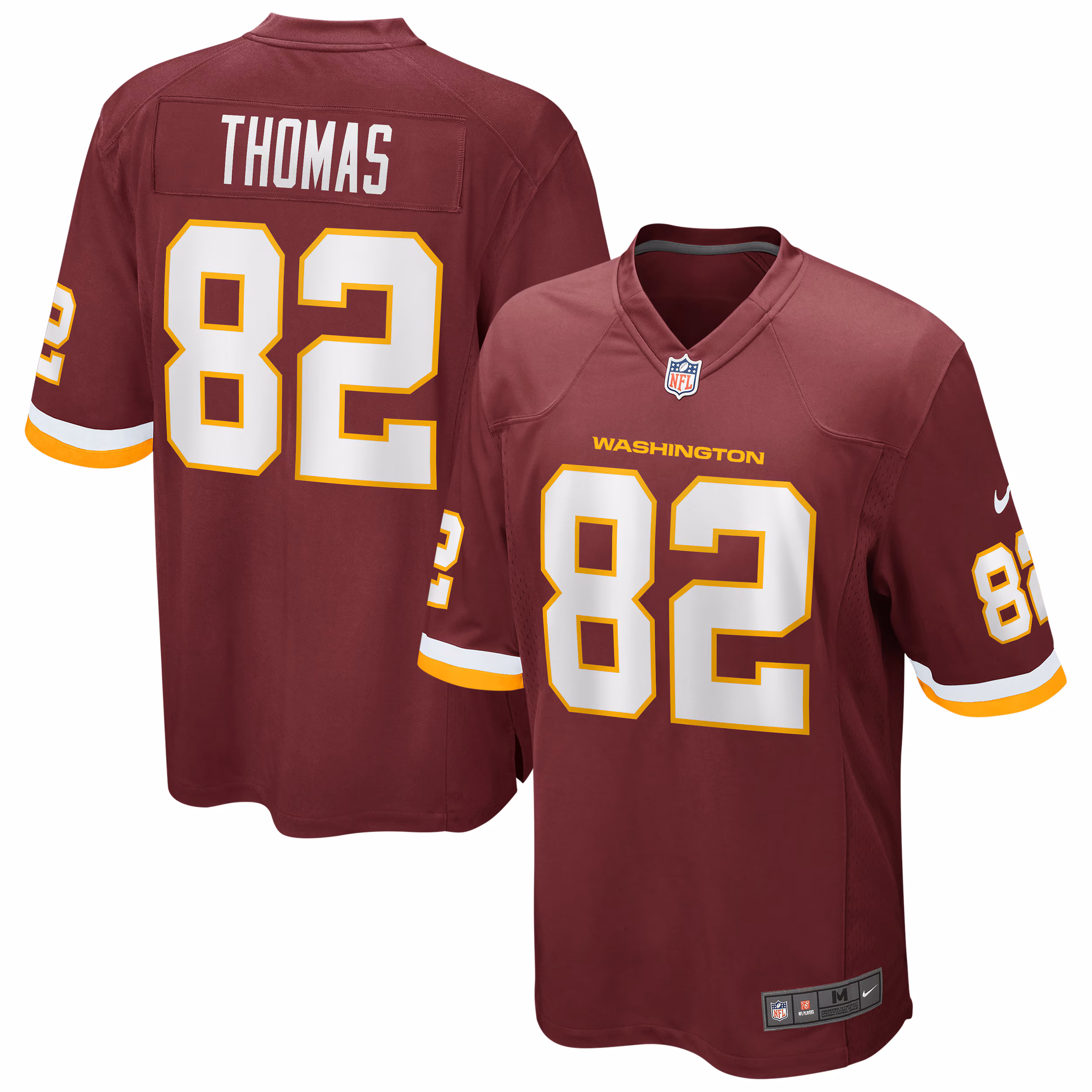 Logan Thomas Washington Football Team Game Player Jersey - Burgundy