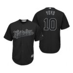 Chicago White Sox Yoan Moncada Yoyo Black 2019 Players Weekend Jersey
