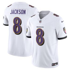 Lamar Jackson Baltimore Ravens  Vapor F.U.S.E. Limited Jersey - White