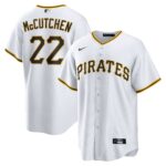 Men's Pittsburgh Pirates Andrew McCutchen  White Replica Player Jersey
