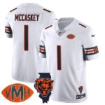 McCaskey #1 Chicago Bears CHI Honor Virginia Halas McCaskey Jersey - All Stitched