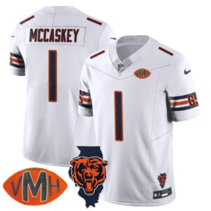 McCaskey #1 Chicago Bears CHI Honor Virginia Halas McCaskey Jersey - All Stitched