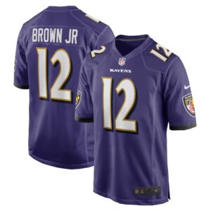 Anthony Brown Baltimore Ravens  Player Game Jersey - Purple